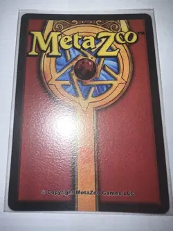 1 Of 100 2020 MetaZoo Games LLC Mothman Sample Card Ungraded Mint - Image 2