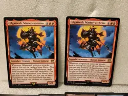 2x Gilgamesh, Master-at-Arms R MTG Final Fantasy M/NM, English - Image 1