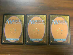 MTG Onslaught FOIL Mountains x3 (#344) LP - Excellent - Image 2