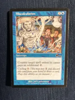 Magic the Gathering -4x Miscalculation - Urza’s Legacy - Image 4