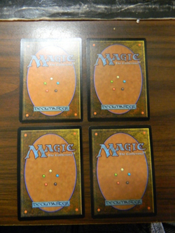 MTG Mercadian Masques FOIL Mountain x4 (344, 346, 345, 343) Excellent - NM - Image 2