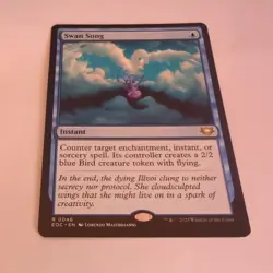 Swan Song Edge of Eternities commander MTG - Image 1
