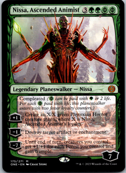 Nissa, Ascended Animist Phyrexia: All Will Be One NM - Image 1