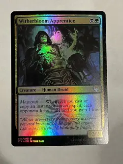 Witherbloom Apprentice NM Foil Strixhaven MTG - Image 1