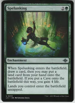 MTG Spelunking NM The Lost Caverns of Ixalan Magic 213 - Image 1