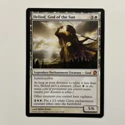 MTG Magic the Gathering Heliod, God of the Sun (17/260) Theros NM - Image 1