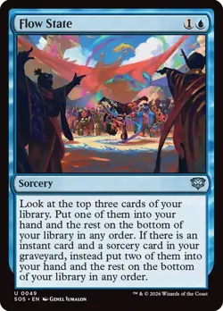 NM Flow State, MTG, Secrets of Strixhaven, Magic the Gathering, 49 - Image 1