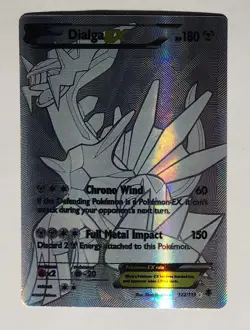 Dialga EX 122/119 Pokemon card Phantom Forces full art secret rare holo LP - Image 1