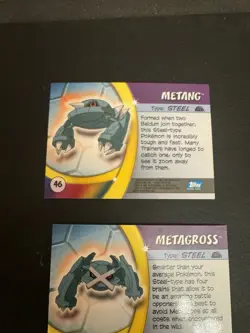 Metang, Metagross #45, #46Pokemon 2004 Topps Advanced ( Lot Of 2 ) - Image 5