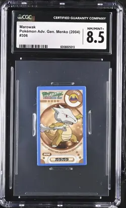 Marowak Pokemon Adv. Gen. Menko 2004 #306 - Image 1