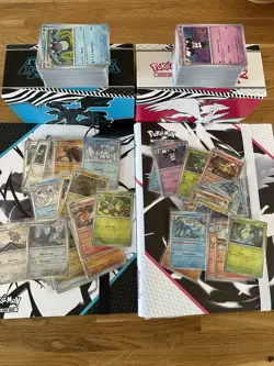 Pokemon Black Bolt White Flare ETB Elite Trainer Box Binder Bulk Holo Reverse - Image 1
