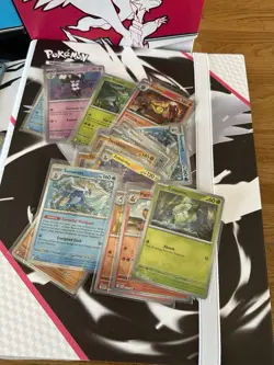 Pokemon Black Bolt White Flare ETB Elite Trainer Box Binder Bulk Holo Reverse - Image 2
