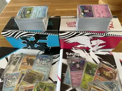 Pokemon Black Bolt White Flare ETB Elite Trainer Box Binder Bulk Holo Reverse - Image 4
