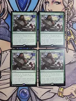 4x Strength of the Tajuru - NM/M C20 MTG Magic the Gathering - Image 1