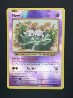 Mew 53/108 Reverse Holo Pokemon TCG XY Evolutions - Image 1