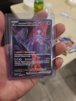 The Pokemon Company Team Rocket's Mewtwo ex 231/182 Destined Rivals Holo EX Rare - Image 2