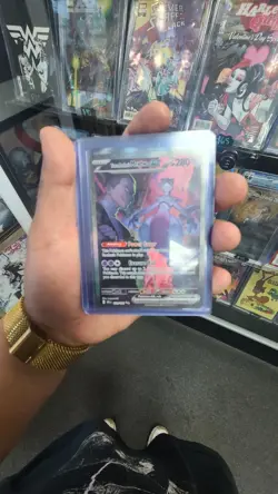 The Pokemon Company Team Rocket's Mewtwo ex 231/182 Destined Rivals Holo EX Rare - Image 3