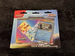 Pokemon TCG Prismatic Evolutions Tech Sticker Collection Glaceon 3 Pack Sealed - Image 2