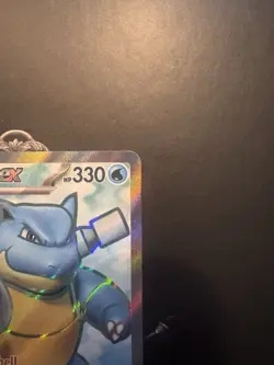 Blastoise ex 184/165 Scarlet & Violet 151 Full Art Holo NM Pokemon - Image 5