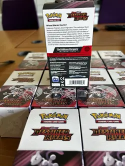 Pokemon Destined Rivals Half Booster Box Unsealed 18 Packs UNTOUCHED - Image 3