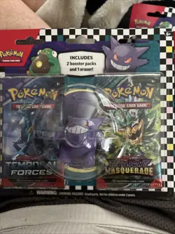 Pokemon TCG: 2024 Back to School Gengar Eraser Blister Pack – Sealed - Image 1