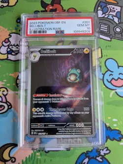 PSA 10 Bellibolt 201/197 Illustration Rare Pokemon Obsidian Flames - Image 1