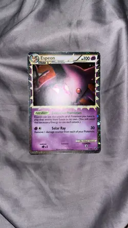 The Pokemon Company Espeon PRIME 81/90 Undaunted Ultra Rare Holo 2010 - Image 1