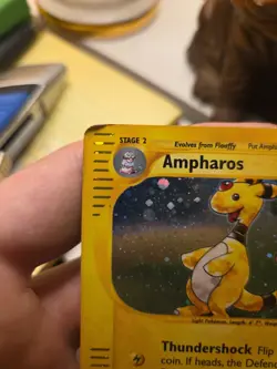 Ampharos H01/H32 Aquapolis Holo Rare Pokemon TCG - Image 3