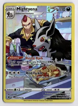 Pokemon Astral Radiance Trainer Gallery Mightyena TG09/TG30 Holo Holo - Image 1