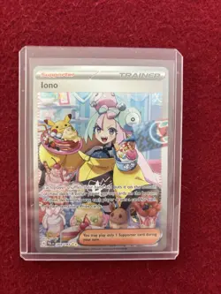 Pokemon Iono 269/193 Paldea Evolved Full Art Holo Ultra Rare Trainer-Supporter - Image 1