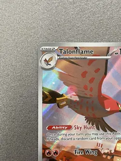 Talonflame 091/088 Illustration Rare Pokemon TCG Perfect Order NM Pack Fresh - Image 2