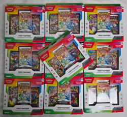10x Pokemon: First Partner Illustration Collection Series 1 - New and Sealed! - Image 1