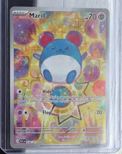 2026 Ascended Heroes Pokemon TCG Marill 232/217 Illustration Rare Full Art Holo - Image 1