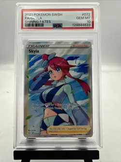 PSA 10 SKYLA 072/072 Shining Fates Full Art - Image 1