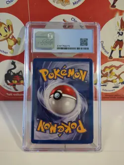 2000 POKEMON BLACK STAR PROMO #21 MOLTRES AOKI ERROR CGC 9.5 Gem Mint - Image 4