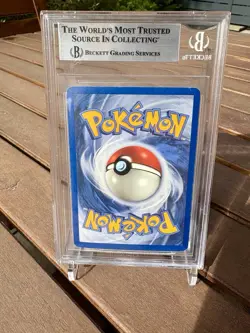 Pokemon Mewtwo Gold Star 103/110 Ex Holon Phantoms ENG BGS 8 Swirl ! 🌀 No PSA - Image 4