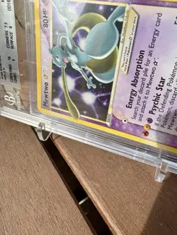 Pokemon Mewtwo Gold Star 103/110 Ex Holon Phantoms ENG BGS 8 Swirl ! 🌀 No PSA - Image 5