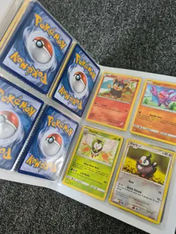 Old Pokeball Pokemon TCG Binder Bundle Job Lot Yellow Borders Plus Vintage - Image 5
