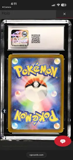 Pokemon 2024 Gastly 080/071 Holo Art Rare Wild Force Japanese GEM MINT CGC 10 - Image 2
