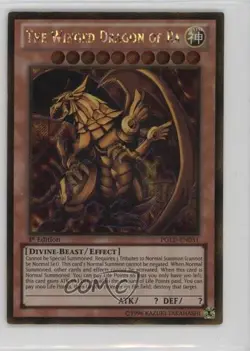 GSCR - The Winged Dragon of Ra 1st Ed. YuGiOh Premium Gold #PGLD-EN031 - Image 1