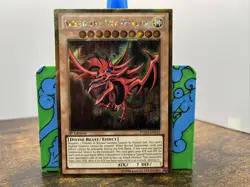 Yugioh 1x Slifer the Sky Dragon PGLD-EN032 Premium Gold Rare 1st Ed - Image 2