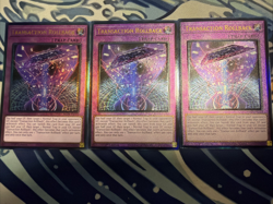 Yugioh Transaction Rollback Prismatic Ultimate Rare RA04-EN105 x3 - Image 1