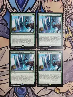 4x Selective Adaptation - NM/M C20 MTG Magic the Gathering - Image 1