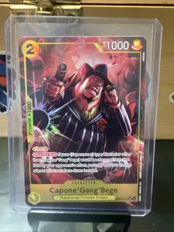 Capone Gang Bege [Alternate Art] OP11-101 One Piece Fist Of Divine Speed - Image 1