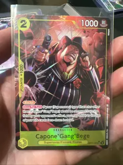 Capone Gang Bege [Alternate Art] OP11-101 One Piece Fist Of Divine Speed - Image 2