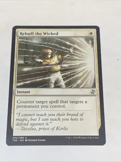 Rebuff the Wicked TSR Time Spiral Remastered 035/289: Magic MTG NEW UNPLAYED - Image 1