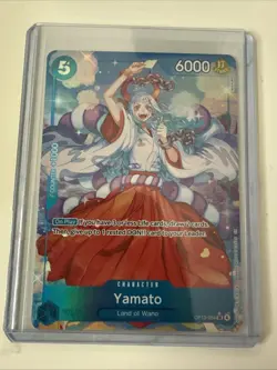 One Piece Card Game Yamato OP13-054 Carrying on His Will SR Foil Alt Art - Image 1