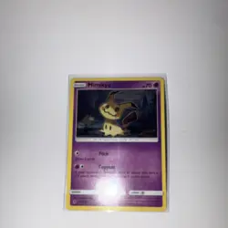 Pokemon Mimikyu Rare Exclusive SM Guardians Rising 58/145 Basic Psychic Card - Image 3