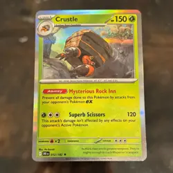 Crustle 012/182 Pokemon Card Pokemon TCG Holo - Image 1