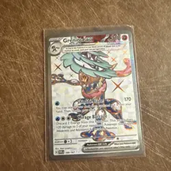 Greninja ex 198/167 Ultra Rare Full Art Twilight Masquerade Pokemon Card NM - Image 1